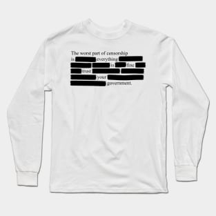 Trust Your Government Long Sleeve T-Shirt